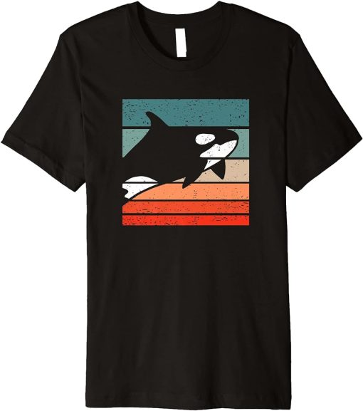 Orca Retro Style Vintage Premium T-Shirt