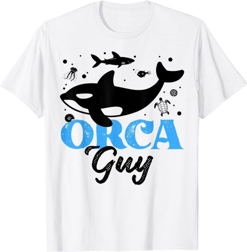 Funny Orca Lover Graphic for Boys Men Kids Whale T-Shirt