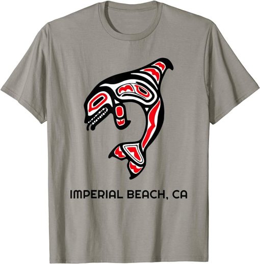 Imperial Beach, California Native American Orca Killer Whale T-Shirt